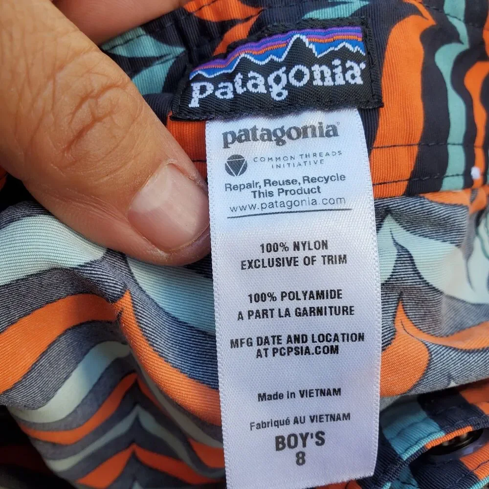 Boy's Patagonia Boardshorts Swim Shorts Size 8